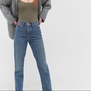 BDG Slim Straight Medium Wash Jeans